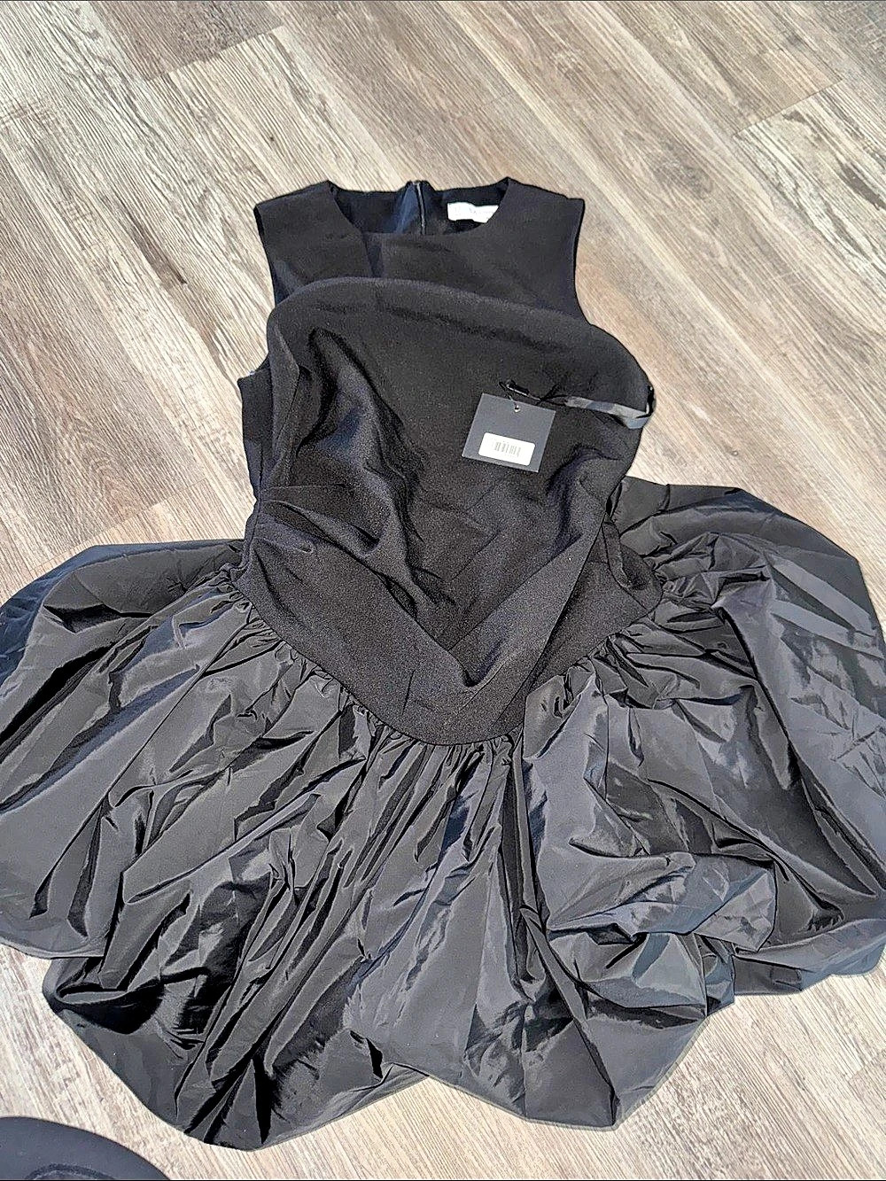 Ieena for Mac Duggal Black Mini Dress Size 10 NWT